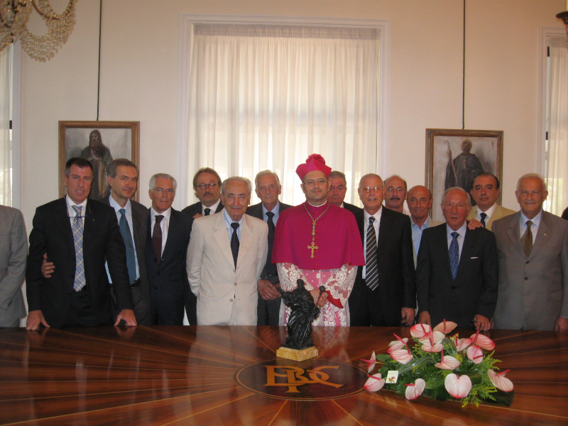 L’Abate di Montecassino in visita alla BPC