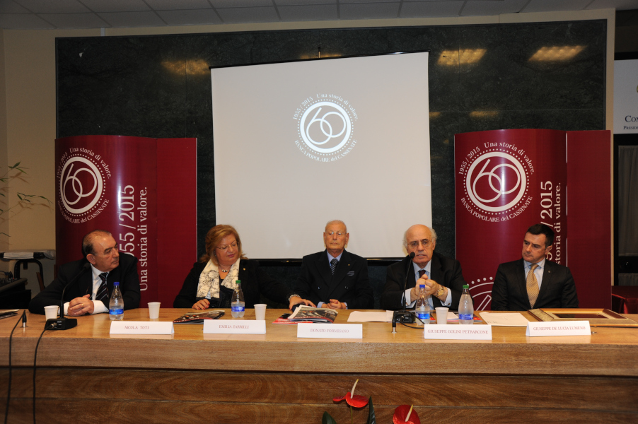 Sessant’anni della Banca Popolare del Cassinate