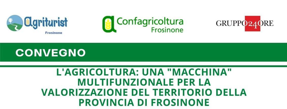 Convegno sull'agricoltura come strumento di valorizzazione del territorio della provincia di Frosinone.