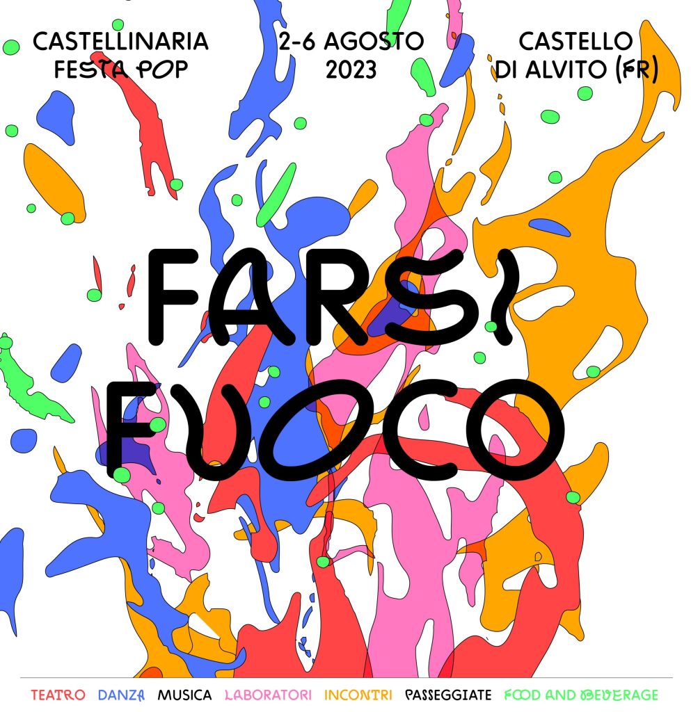 Locandina della Festa Pop con date e attività.